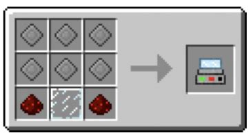 A Fossil cleaner is crafted by placing six aluminum plates on the top two rows of a crafting table, two redstone on the left and right of the bottom row, and a glass pane in the middle of the bottom row. A Fossil cleaner cleaning a Fossil A Fossil cleaner with a cleaned Helix Fossil Category: Items. 