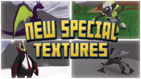 Pixelmon special textures. Feb 21, 2022 · JUMP! Textures are special textures for Pokémon that are obtainable by using an appraised Old Rod, Good Rod, or Super Rod. To receive an appraised rod, you must locate an Old Fisherman, who will also award you with a Fishing Log if you talk to the Old Fisherman with a JUMP! Texture in your party. NOTE: Any evolutions of JUMP textured Pokemon ... 