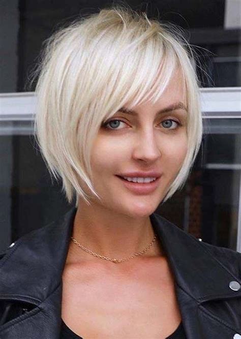 The cross between a pixie and a bob, the style looks beautiful on any hair texture. 18 of 38. Smooth Bob . ... To blow-dry a sleek lob, start by using a volumizing shampoo and mousse if you have fine …. 