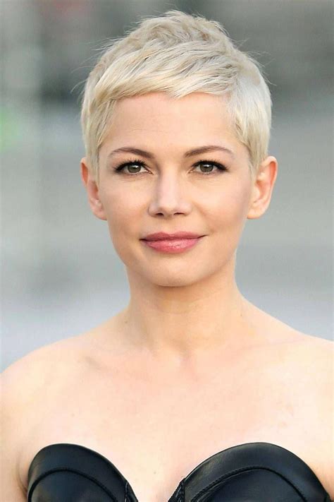 SHORT UNDERCUT PIXIE WITH SIDE BANGS - BLONDE HAIR. AN AMAZING SHORT LAYERED PIXIE HAIRCUT from TARANTULA collection... A PLATINUM BLONDE PIXIE HAIRCUT is an edgy short-length chop with...
