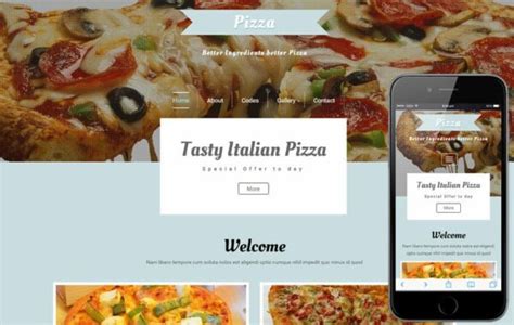 Pizza a Hotel Category Flat Bootstrap Responsive Web Template by w3layouts