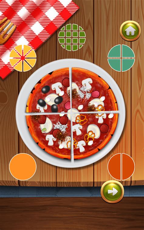 Make and serve pizzas to your customers in this fun and colorful game. Choose from different toppings, sauces, and doughs to create your own pizza masterpiece..