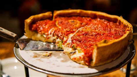 Pizza in chicago. Welcome to pizza heaven my friend... Discover the true taste of Chicago Town and grab yourself a slice of the action. Pizza? Yeah, we go to town on it! 