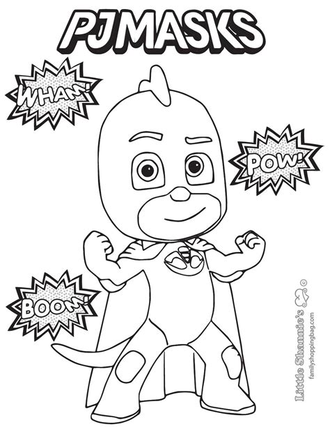 Pj Masks Coloring Book
