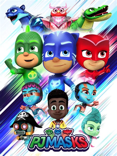 PJ Masks is a big favorite with families all around the world. Together the trio of heroes – Catboy, Owlette, and Gekko – embark on action-packed adventures, solving mysteries and learning valuable lessons along the way. Watch out nighttime baddies – the PJ Masks are on their way, into the night to save the day! ABOUT Entertainment One.. 
