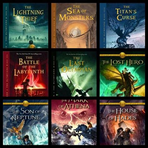 Pjo books in order. 1. The Lightning Thief (2005) 2. The Sea of Monsters (2006) 3. The Titan’s Curse (2007) 4. The Battle of the Labyrinth (2008) 5. The Last Olympian (2009) Note: A … 