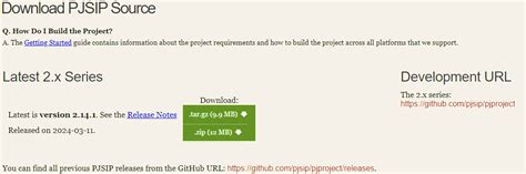 Pjsip example.  Playing with four OpenSource SIP libraries: PJSIP For PJ...