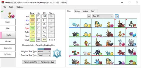 Pkhex core.  Pok&eacute;mon Save File Editor. Core Legality Encounters Data Live ...