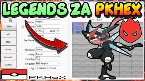 Pkhex legends za github.  Modify your party, manage items, and tune trainer ...