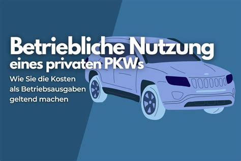 Pkw betriebliche nutzung mehr als 90