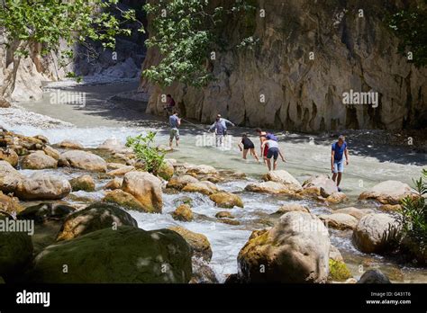 Plüschdecke Fluss in Saklikent-Schlucht in der Türkei