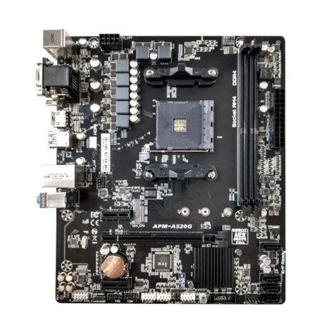 Placa Mãe PCWare APM-A520G, AM4, mATX, DDR4 - PremiumStore