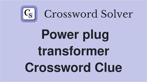 Place to keep one good plug - Crossword Clue, Answer and …