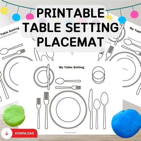 Placemat Coloring