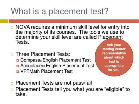 Placement Test