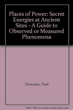 Places of power secret energies at ancient sites a guide to observed or measured phenomena. - Solution manual engineering economy 6th ed by blank tarquin.
