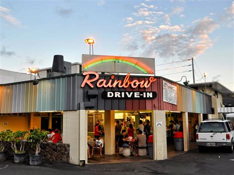8. Re: Honolulu Airport Restaurants Outside of Security. 15 years ago. Save. Byrons drive inn is the closest food place to the airport. just your basic avg burger place, but open 24hrs and close....maybe 20 min walk from the airport or take a $5 cab. Report inappropriate content. . 