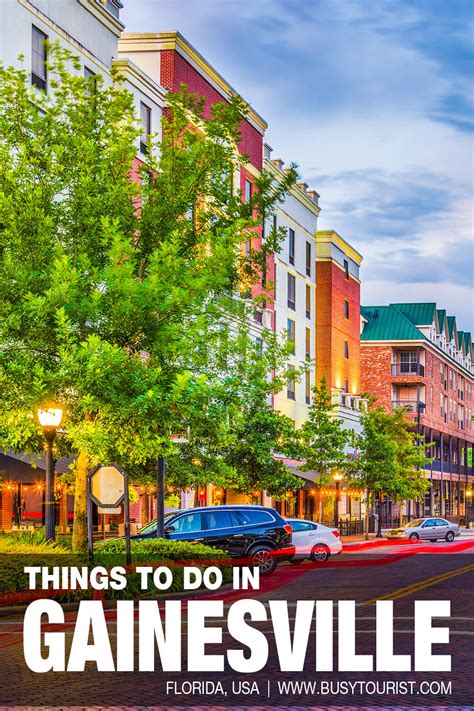 Places to visit in gainesville fl