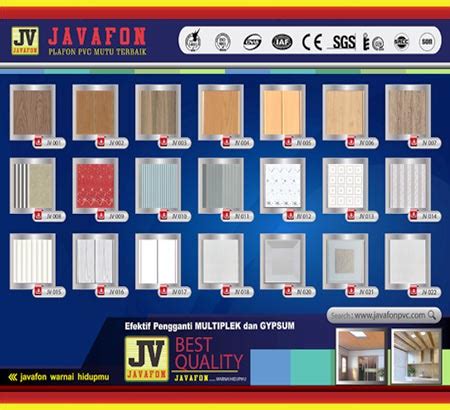 Plafon Pvc Javafon: How to Choose the Right PVC Wall Panels: A Buyer’s Guide image 1