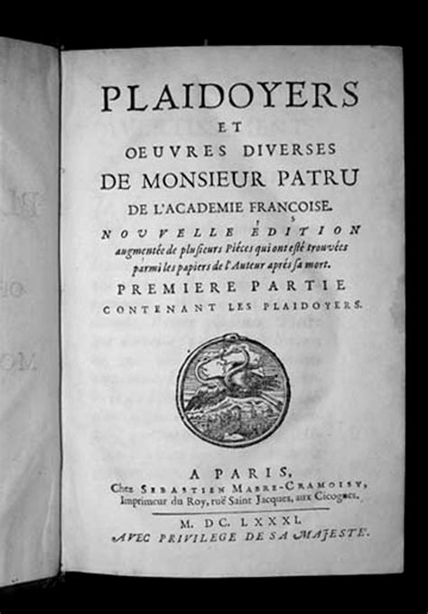 Plaidoyers et oeuvres diverses de monsieur olivier patru de l'académie françoise. - Parakeets the ultimate guide to raising healthy and tamed parakeets booklet.