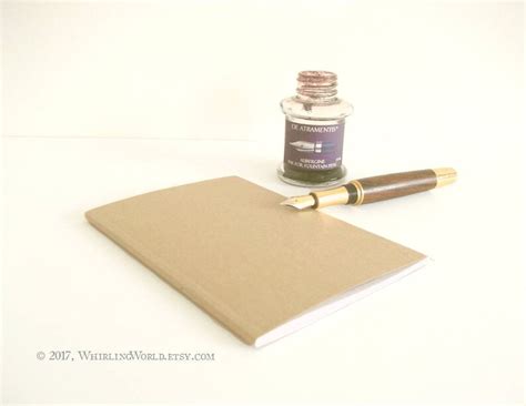 Plain Kraft Journal - Etsy UK