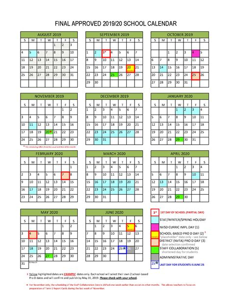 Plainfield 202 Calendar