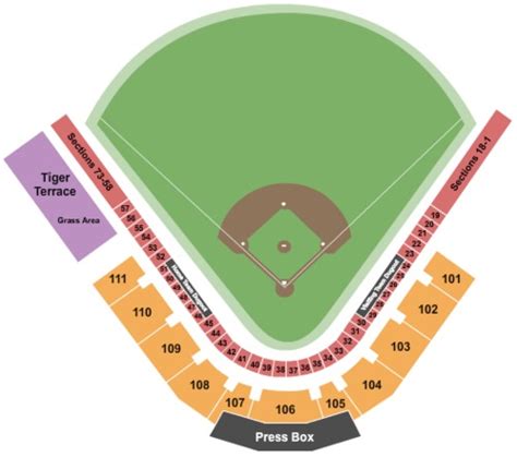 Plainsman park seating chart. In addition to the traditional student seating inside Plainsman Park – sections 111 and 58-73 – a new outfield viewing plaza has been added to right center field between the batter’s eye and visitor’s bullpen, and Auburn students will now be able to utilize this space for the 2022 season. Students viewing the game from the outfield ... 