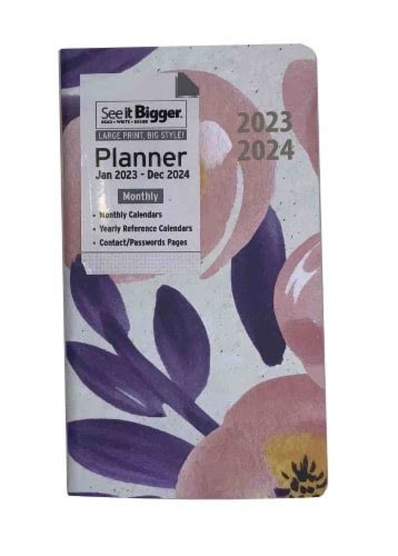 Plan Ahead Planner 2023 2024