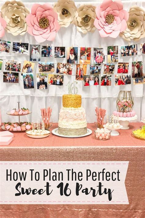 Plan Sweet 16: A Comprehensive Guide to a Memorable Celebration