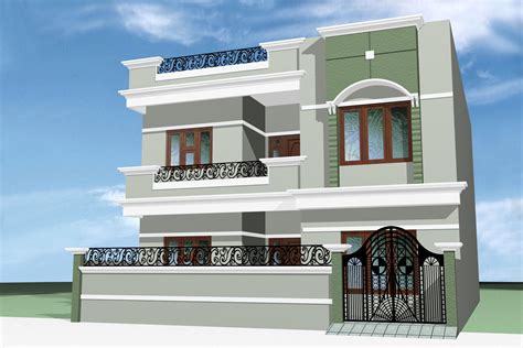 Plan With Elevation Customized Designs by Professionals Imagination