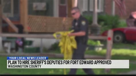 Plan to bring sheriff deputies to Fort Edward approved