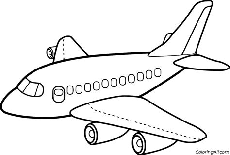 Plane Coloring Shee