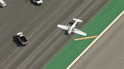 Plane crashes while landing in Santa Monica