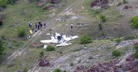 Plane that crashed, killing 6 people, was trying to land in heavy fog