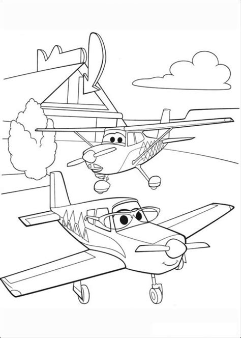Planes 2 Coloring Pages Coloring Home