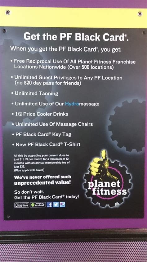 Planet fitness black card