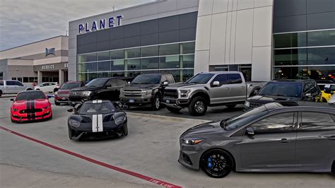 Planet ford spring tx. Planet Ford is a family-owned Ford dealer that offers new, used and certified pre-owned vehicles in Spring, The Woodlands, Cypress and Conroe, TX. Find your ideal Ford model, get financing, service and more at this award-winning dealership. 