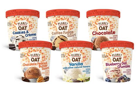 Planet oat ice cream. Dec 19, 2022 · Oat-based ice cream is made from oat milk and has not been tested by Monash. Oat milk is low FODMAP at ½ cup . So like coconut-based ice cream, you should try with a smaller portion size first. You can find these low FODMAP oat-based ice cream brands online and in stores: DiNoci; Oatly; Planet Oat; Soya Milk. Soya ice cream has not been tested ... 