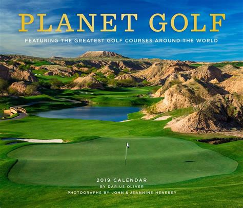Read Planet Golf 2018 Wall Calendar By Not A Book