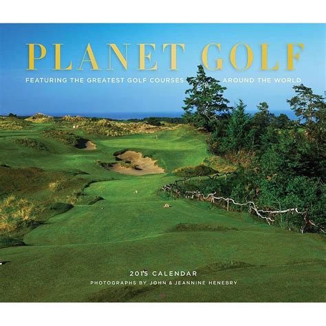 Read Planet Golf 2019 Wall Calendar By Darius Oliver