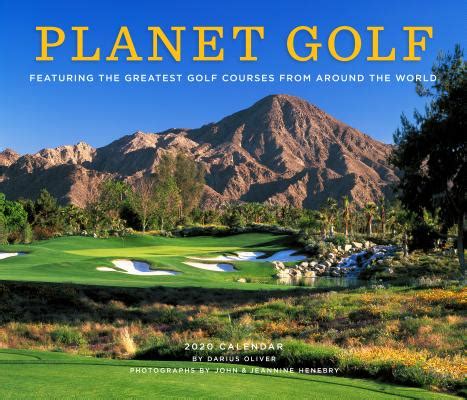 Full Download Planet Golf 2020 Wall Calendar By Darius Oliver
