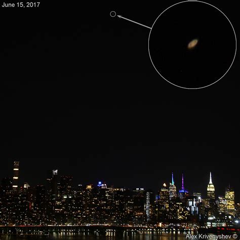 A diagram shows the location of the moon, Venus and Jupiter in the early morning sky as seen from New York City on April 27, 2022. (Image credit: Starry Night). 