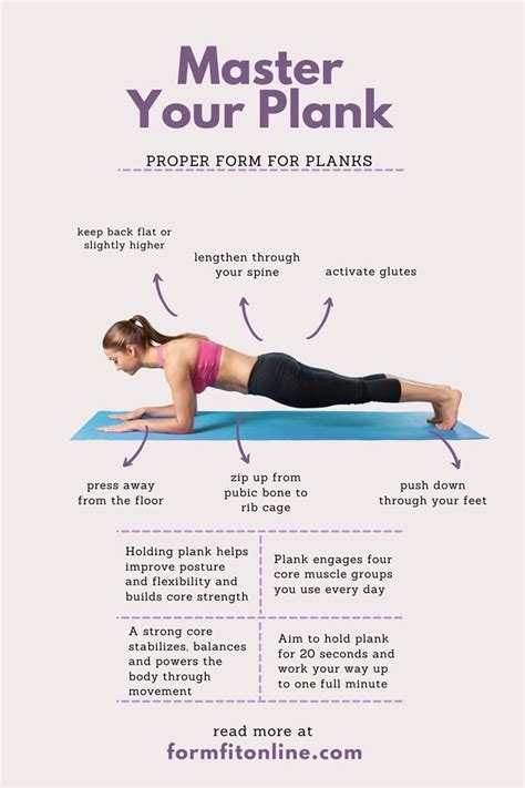 Plank Exercise Proper Form & Technique YouTube