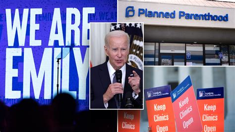 Planned Parenthood, Emily’s List and NARAL-Pro Choice America endorse Joe Biden in 2024 race