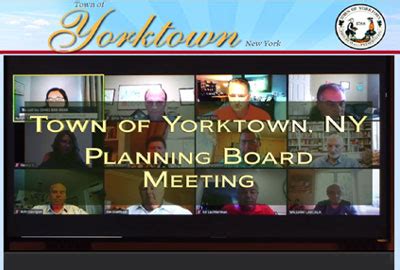 Planning Board Town of Yorktown New York