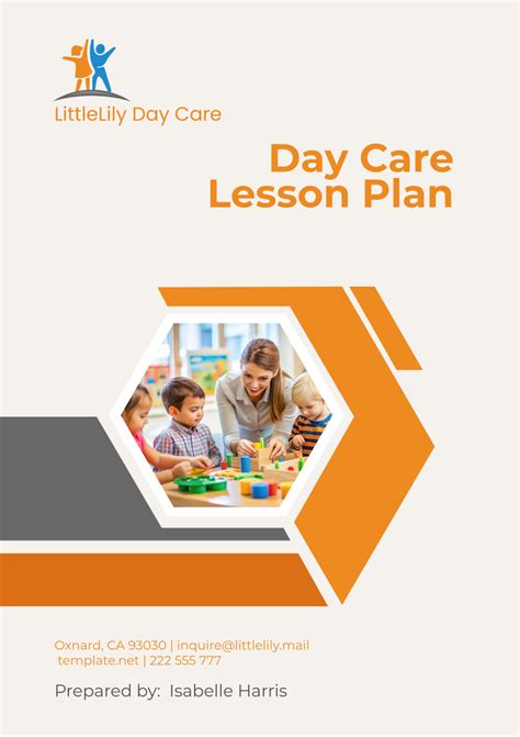 Plans Day Lesson Care Adult