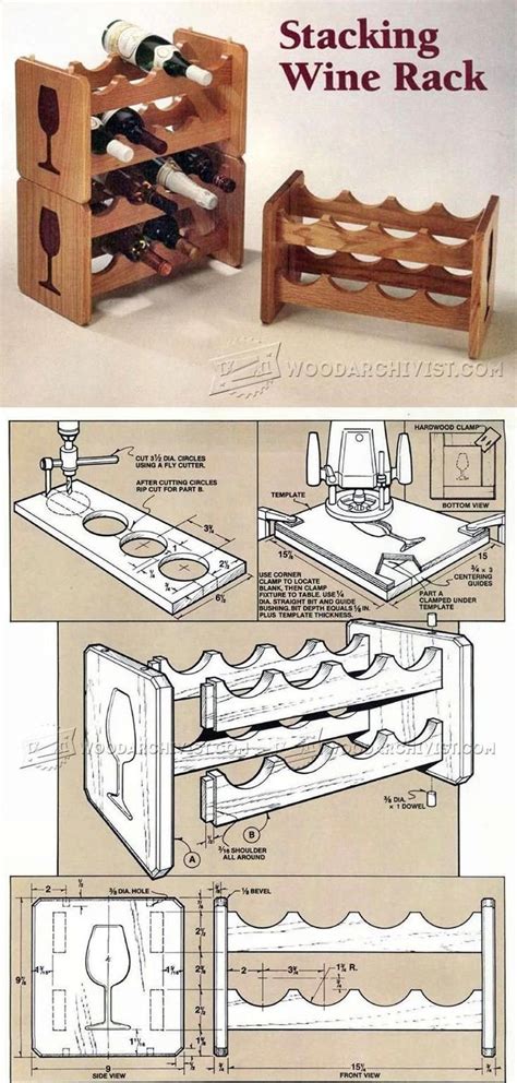 Plans For Building Wine Racks Image to u