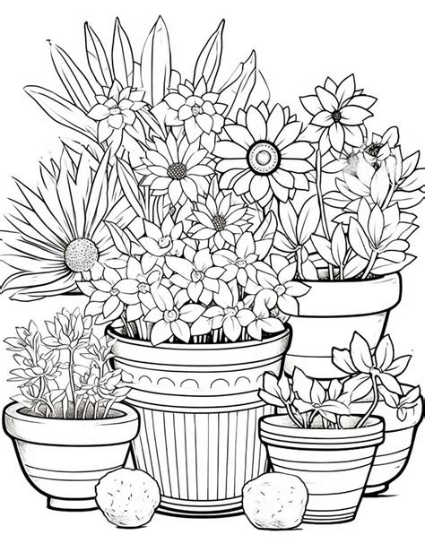 Plant Coloring Sheets