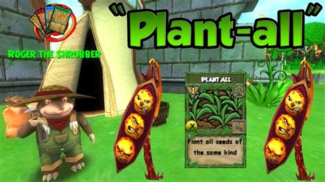 Plant all wizard101. For instance, I plant a lot of Stinkweed for my Death Wizard and I use a 3x3 pattern of small plots. The medium sized spell option for watering, sun etc. is the perfect size ring to hit all nine small plots in one cast. If we had the same option for choosing seeds we could plant nine small-plot seeds at a time. 