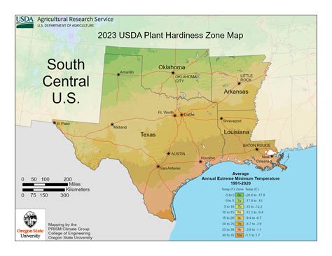 Plant hardiness maps updated: Austin shifts zones